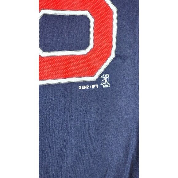 Genuine Merchandise Red Sox Benintendi #16 Crew Neck T-Shirt - Large 14/16 Blue - Picture 6 of 11